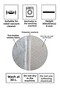 Modern Patterned Non-Slip Base Washable Set of 2 Bathroom Carpet Mat Toilet Seat Set Kt-kzsd-838 - 3