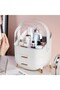 House by House 2 in 1 Makeup Jewellery Bujiteri Organizer Organizer Dowry Set Cream - 2