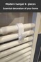 Decorative Wall Hanger| 4 Pieces| Wall Mounted Hanger| Modern Wall Hanger| Clothing Hanger - 3