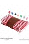 8 Pieces 50X70Cm Mixed Color Gingham Kitchen Towels, Presentation Towels, Feeding Cover - 3
