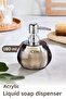 Acrylic Liquid Soap Dispenser 190 ml Transparent 1998