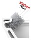 Antibacterial Silicone Tip Toilet Brush Set - Toilet and Toilet Bowl Cleaning Brush - 5