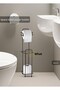 Stainless Toilet Raffeli Black Paper and Spare Paraş Cover
