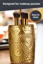Makeup Organizer, Makeup Brush Holder, Makeup Brush Holder, Gold Color, Model 12 - 5