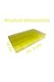 2 Yellow 18-Compartment Fishing Boxes with Lids, Organizer for Fishing Rigs, Weights and Hooks - 3