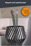 Makeup Organizer, Makeup Brush Holder, Makeup Brush Holder, Antique Silver Finish, Model 21 - 4
