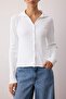 Lacivert-Ekru Polo Yaka Basic İkili Paket Triko Hırka TWOAW26HI00078 - 6
