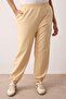 Mink Loose Jogger Slim Leg Elastic Waist Stretchy Waist Knitted Plus Size Sweatpants Tbbaw23Aj00002 - 3