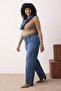 Mavi Yüksek Bel Geniş Paça Büyük Beden Wide Leg Jeans TBBAW26CJ00001 - 2
