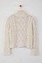 Stone Hair Braided Wide Mold Knitwear Sweater Twoaw26Kz00128 - 6