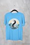 Men/Women Shape Transfer Printed Round Neck Short Sleeve T-Shirt