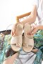 Women's Flip Flops Ring Accessory Buckle Detail Single Strap Daily Sandals
