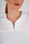 Business Model Soft Lycra White Doctor Nurse Hospital Scrubs Uniform Set - 5