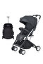 Lightweight Foldable Travel Stroller – Ideal For Newborns And Toddlers – Black - 2