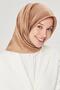 Silk Scarf Nostalgia - 8555-04 Dark Beige Twill