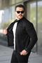 Chest Zippered High Collar Suede Seasonal Coat Pldp 2904
