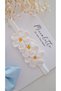 Cotton Bow and Mesh Daisy Bandana Set of 2 – Newborn & 0‑1 Years Old Baby Girl Accessory - 5