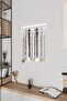 Medal Hanger Gift Simple Design Metal Medal Hanger Black and White 10X30 cm - 4