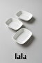 Gözde Meze & Garnish Plate Set of 3 - 14X10 cm - Stylish and Break-Resistant - 4