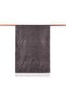 Zebra Jacquard Patterned Silk Shawl 05139-Smoked - 2
