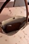 Natural Knitted Textured Mink Color-Tan Baby Bag with Strap Women's Bag - 7