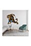 Warrior Tiger Teen Room Wall Sticker - 4