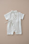2 Layers Muslin Baby Kids Kimono Romper - Short Jumpsuit |   Line Series - 6