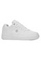 Daily Unisex White Sports Shoes Lace-Up Ankle Supported Lightweight Thick High Sole Sneaker 2100 - 3
