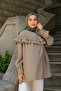 Women's Ruffled Shirt Mold Green - 2