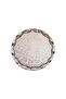 White Round Serving Tray for 6 People, Elegant Wavy Patterned Tea and Coffee Serving Tray - 5