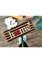 XL Home Chic 90X40 cm Front Door Koko Hair Mat - 3