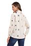 Wh130 Women's Shirt with Embroidery Detail - 5