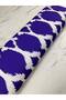 Blue Pattern Dress Shirt Crepe Fabric Our Product Is Sold in Pieces 1 Piece 1 Meter - 4