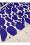 Blue Pattern Dress Shirt Crepe Fabric Our Product Is Sold in Pieces 1 Piece 1 Meter - 2
