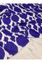 Blue Pattern Dress Shirt Crepe Fabric Our Product Is Sold in Pieces 1 Piece 1 Meter