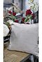 Single Home Written Punch Embroidered Decorative Premium Embroidered Pillow Cover - 5