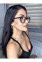 Mocha Black Cornered Lightweight Unisex Men Women Blue Light Protection Screen Glasses - 7