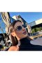 Gupp V2 Black Sunglasses Rectangle Gold Frame 55-17-140 Ekartman