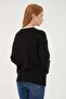 Boat Neck Sweater Black - 5