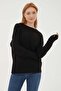 Boat Neck Sweater Black
