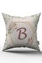 Letter Cushion Cover - Letter B - Letter Decorative Digital Printed Cushion Pillow - Pillow Case - 2