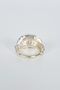 Silver Amorphous Ring - 4