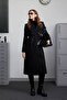 Classic Coat with Black Wool - 5