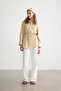 Beige Cotton Linen Shirt - 3