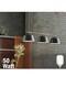 مصباح LED E27، 50 واط، 7500 كلفن، أبيض، ضمان 3 سنوات - 4