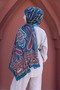 Anatolian Motifs | Ethnic-Patterned Cotton Shawl - 6