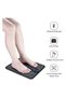 Set of Electric Leg Foot Muscle Stimulator Massager Mat EMS Foot Massager + Electric Scalp Massager - 3