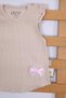 Holiday Camisole Lace Tulle Bow Baby Girl Summer Double Set with Snap Fasteners - 2