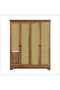 Wicker Rattan Patterned Self-Adhesive Lamination Cabinet, Dresser, Nightstand Covering Foil - 6