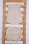 Holiday Camisole Lace Tulle Bow Baby Girl Summer Double Set with Snap Fasteners